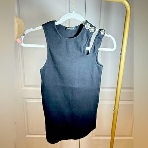 Balmain black top in size 36